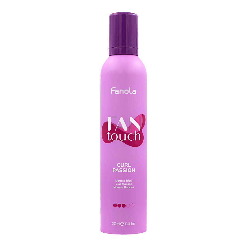 Fanola Fan Touch Curl Passion 300ml - mousse cheveux bouclés