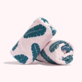 Coco & Eve Microfibre Towel Wrap Leaf Print - serviette en microfibre