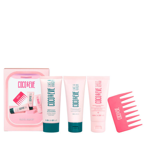 Coco & Eve Travel Hair Kit - coffret