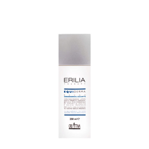 Creattiva Erilia Equiderma Bagno Sebonormalizzante 250ml - shampooing séborégulateur