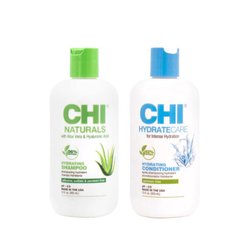 CHI Hydrate Care Hydrating Shampoo 355ml Conditioner 355ml