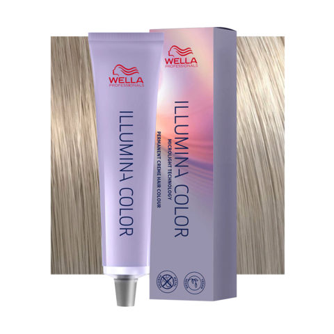 Wella Illumina Color 10/81 Blond Platine Cendré Perlé 60 ml - coloration permanente