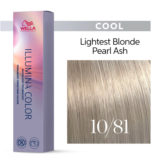 Wella Illumina Color 10/81 Blond Platine Cendré Perlé 60 ml - coloration permanente