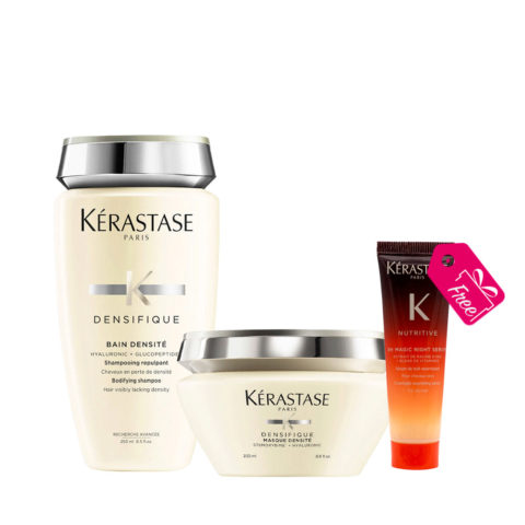 Kerastase Densifique Shampoo 250ml Mask 200ml+ Nutritive 8H Magic Night Serum 30ml OFFERT