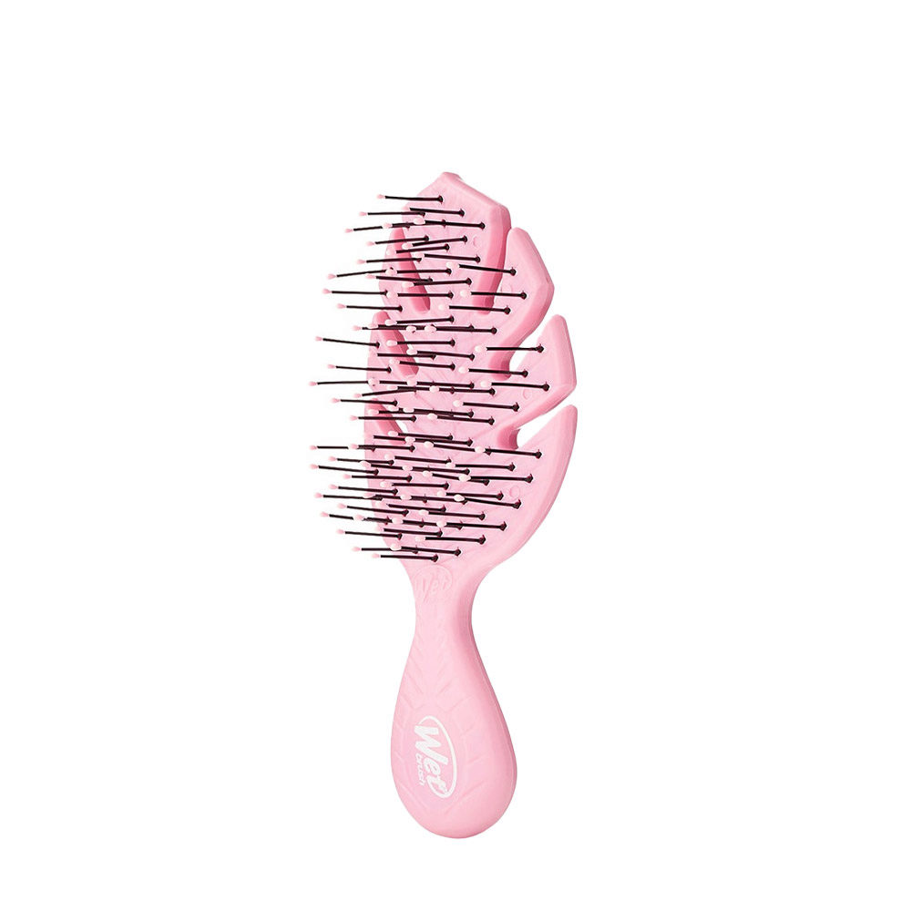 WetBrush Pro Go Green Mini Detangler Pink  - mini brosse démêlante