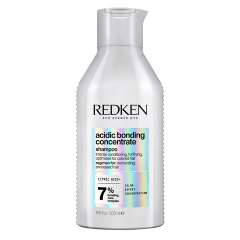 Redken Acidic Bonding Concentrate Shampoo 500ml - shampooing fortifiant pour cheveux abîmés