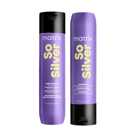 Matrix Haircare So Silver Shampoo 300ml Conditioner 300ml