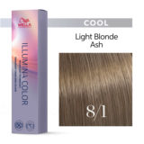 Wella Illumina Color 8/1 Blond Clair Cendré 60ml - coloration permanente