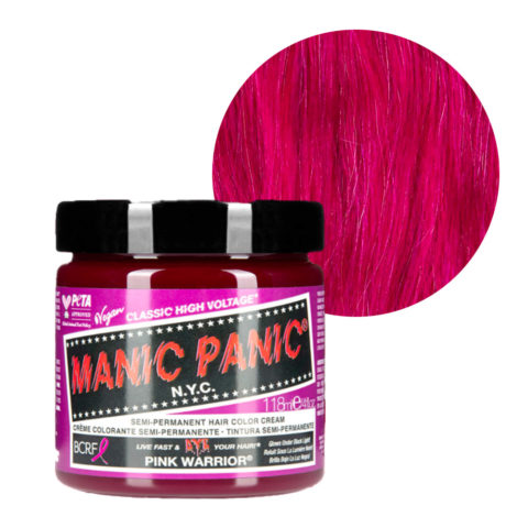 Manic Panic Classic High Voltage Pink Warrior 118ml - crème colorante semi-permanente