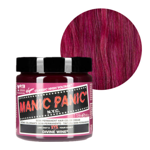 Manic Panic Classic High Voltage Divine Wine 118ml - crème colorante semi-permanente