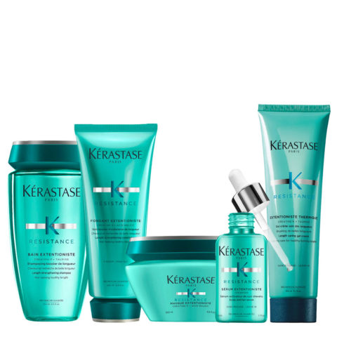 Resistance Bain Extentioniste 250ml Fondant 200ml Masque 200ml Serum 50ml Thermique 150ml