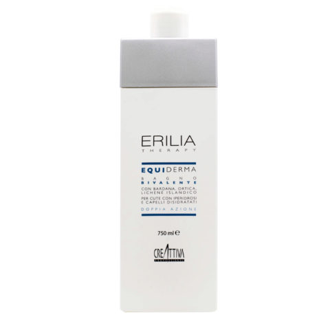 Equiderma Bagno Bivalente 750ml - shampoing délicat pour cuir chevelu gras