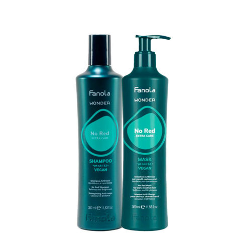 Wonder No Red Shampoo 350ml Mask 350ml