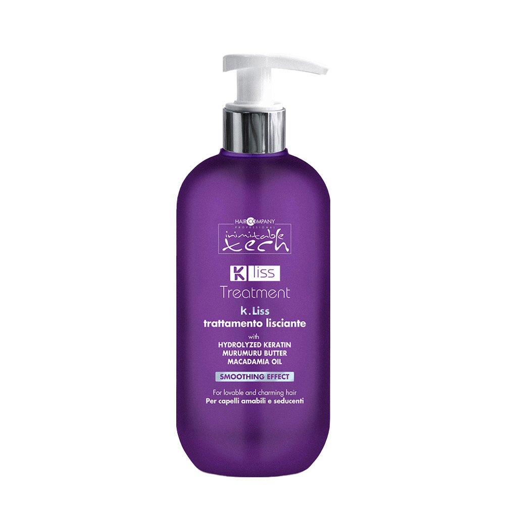 Hair Company Inimitable Tech K. Liss Treatment 500ml - traitement lissant
