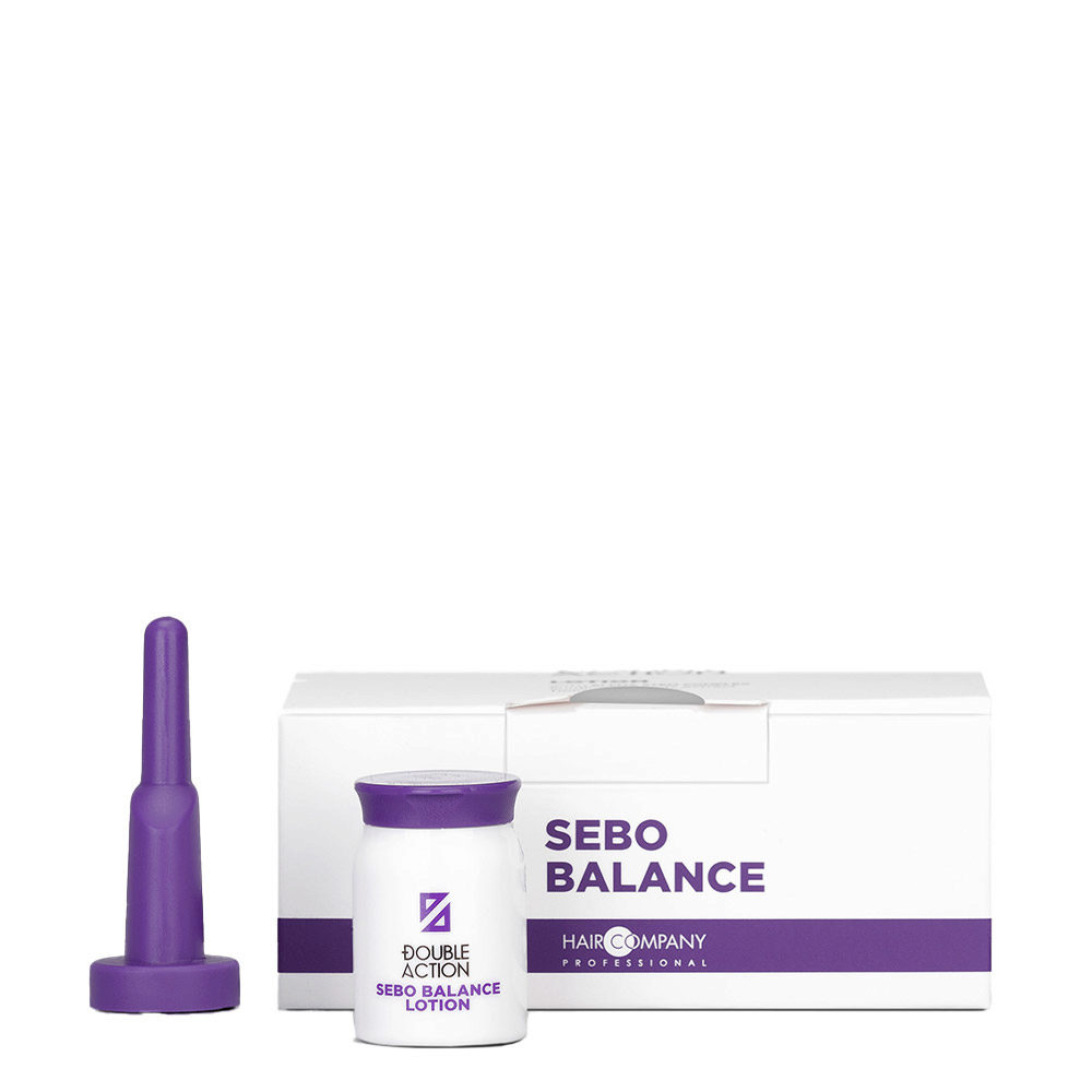 Hair Company Double Action Sebo Balance Lotion 10x10ml - lotion anti-sébum