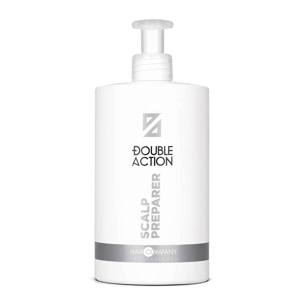 Hair Company Double Action Scalp Preparer 500ml - préparateur cutanée avant traitement