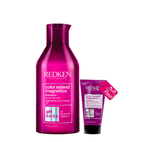 Redken Color Extend Magnetics Shampoo 300ml + Conditioner 50ml GRATUIT
