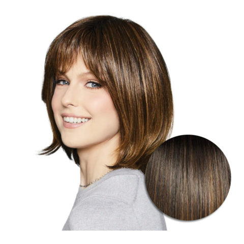 Hairdo Bouncy Bob Perruque Marron Noisette Moyen - perruque coupe courte