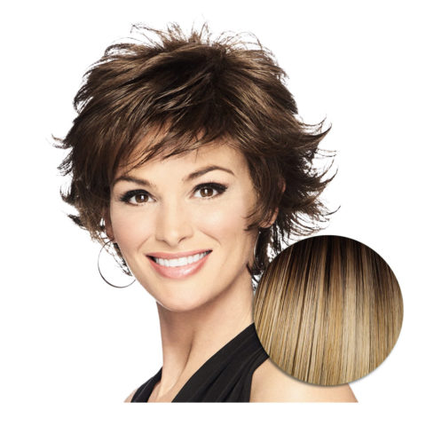 Hairdo Textured Flip Perruque Blond Clair - perruque coupe courte