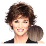 Hairdo Textured Flip Perruque Blond Clair Cendré - perruque coupe courte