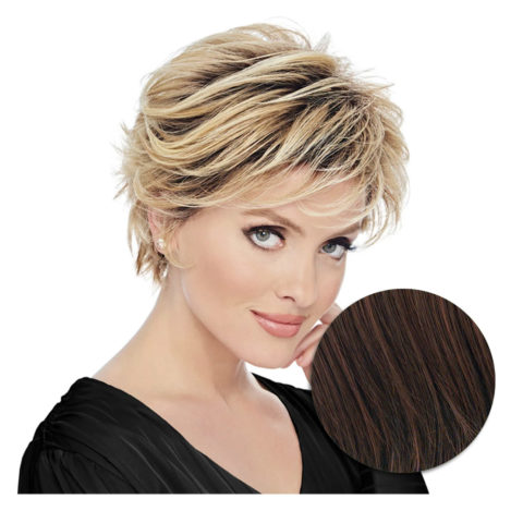 Hairdo Flirty Flip Perruque Marron Cerise - perruque coupe courte