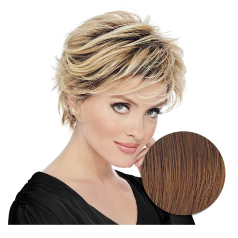 Hairdo Flirty Flip Perruque Marron Moyen Rubis - perruque coupe courte