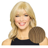 Hairdo Topper Stylish Wave Blond Foncé - toupet vagues