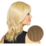 Hairdo Topper Stylish Wave Blond Foncé - toupet vagues