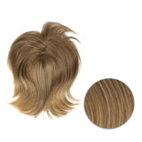 Hairdo Topper Stylish Wave Blond Foncé - toupet vagues