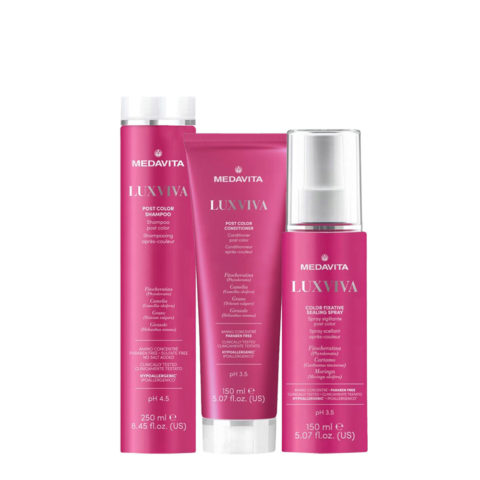 Luxviva Shampoo Post Color 250ml Conditioner 150ml Spray 150ml