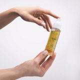 VIAHERMADA Silky Shampoo 250ml Mask 250ml Silky Oil 50ml + Serviette de plage blanche GRATUITE