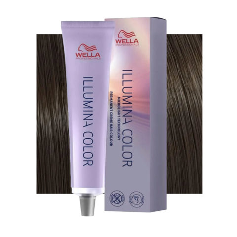 Illumina Color 5/7 Marron Claro Sable 60ml - coloration permanente