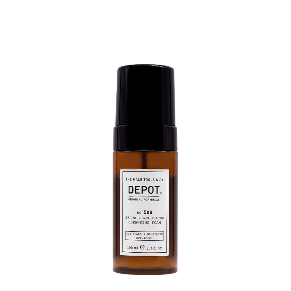 Depot No. 508 Cleansing Foam 100ml - mousse nettoyante pour barbes et moustaches