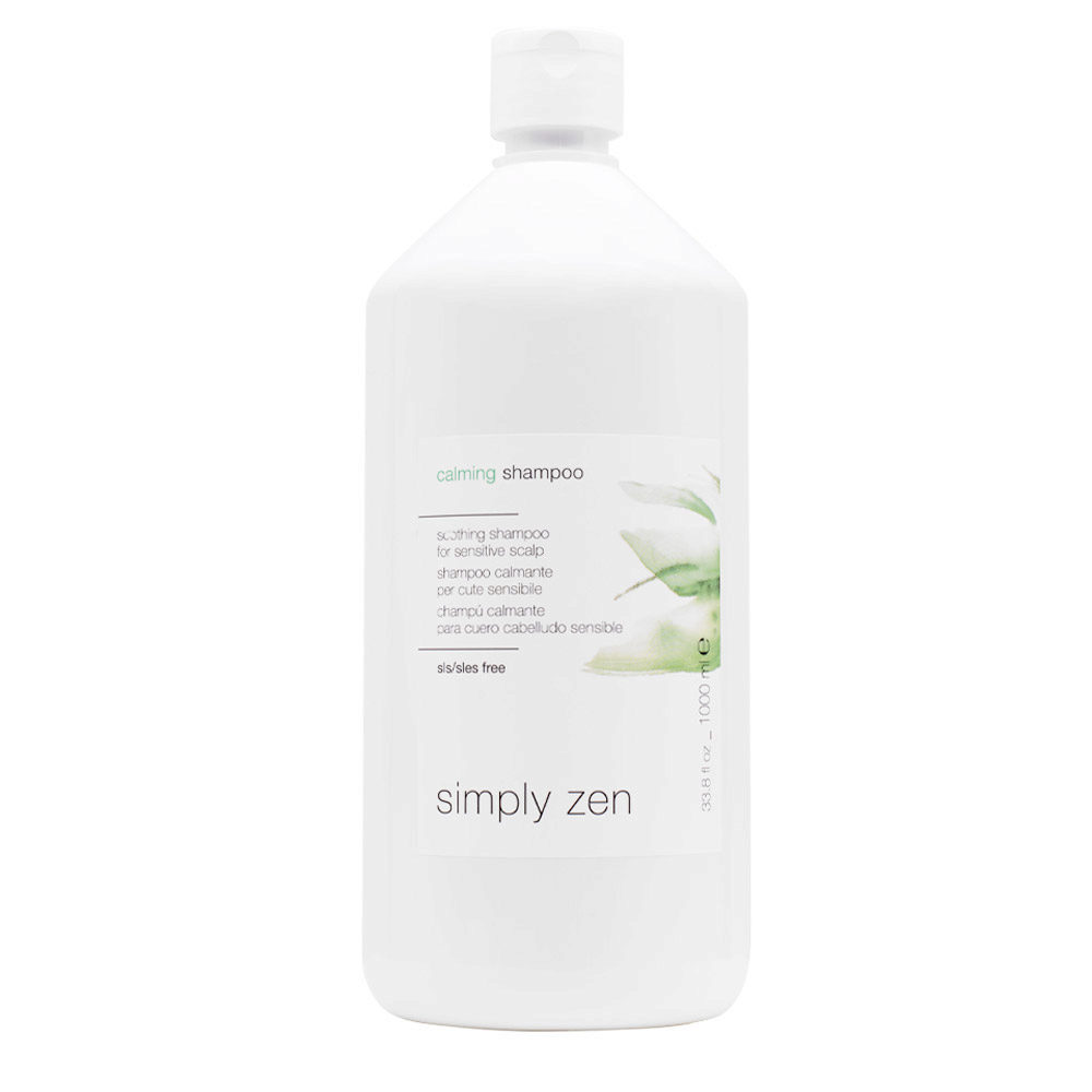Z.one Concept Simply Zen Calming Shampoo 1000ml - shampooing apaisant  cuir chevelu sensible