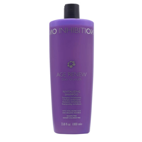 No Inhibition Age Renew Revitalizing Shampoo 1000ml - shampooing revitalisant