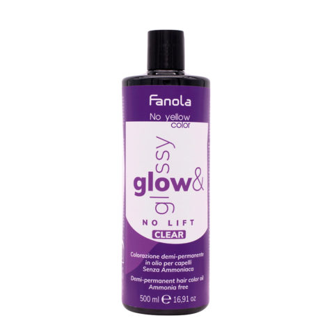 Glow & Glossy Oil Toner Clear 500ml - coloration demi-permanente à l'huile