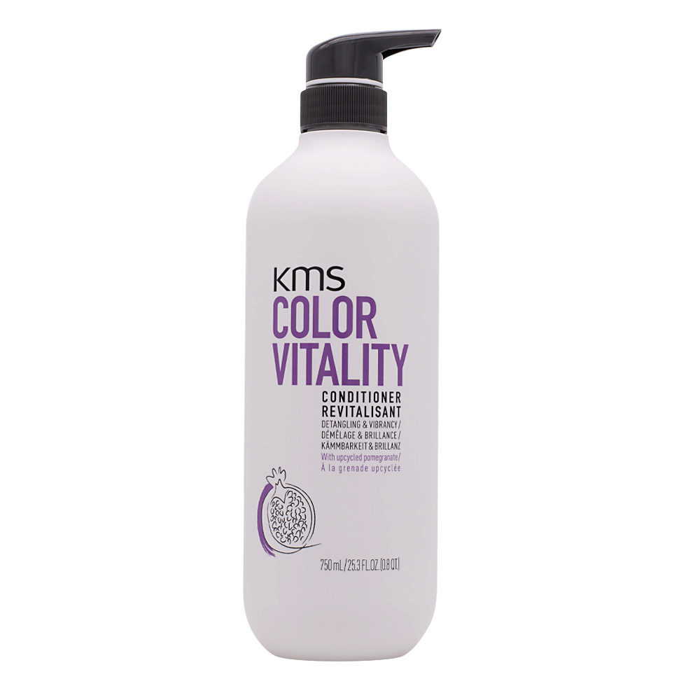 KMS Color Vitality Conditioner 750ml - conditionneur pour cheveux colorés