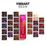 Wella Color Touch Vibrant Reds 5/4 Marron Clair Cuivré 60ml - coloration semi-permanente sans ammoniaque
