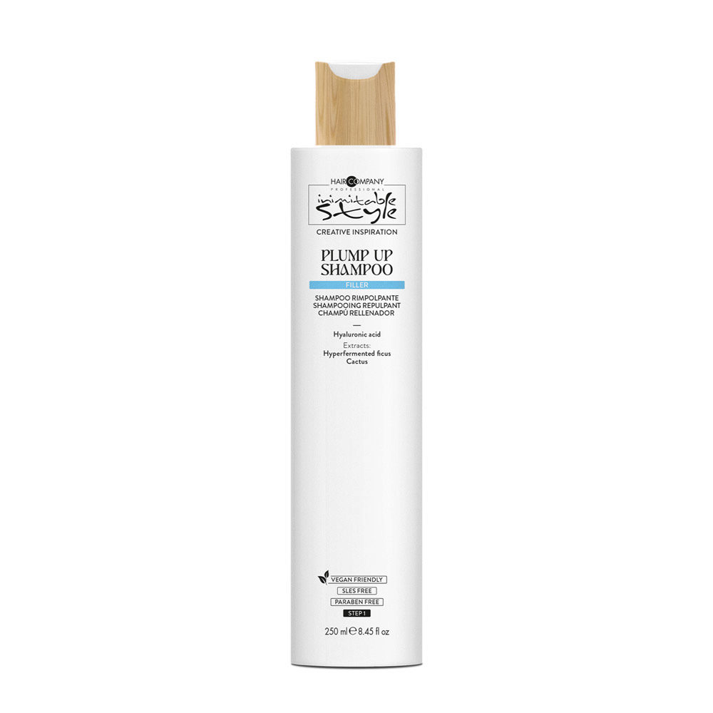 Hair Company Inimitable Style Filler Plump Up Shampoo 250ml - shampooing repulpant