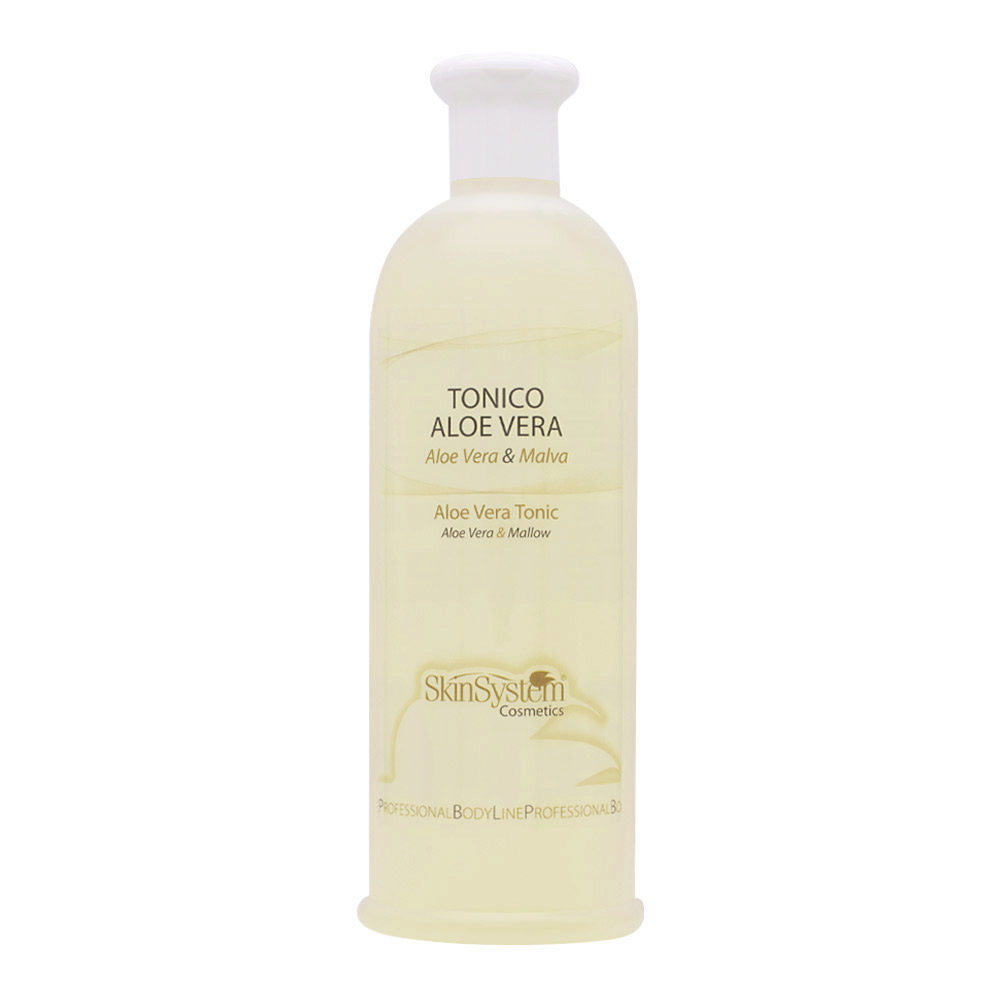 SkinSystem Aloe Vera Tonic Aloe & Mallow 500ml - tonique peau grasse