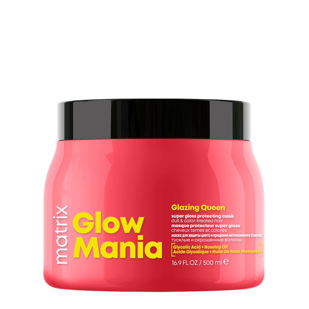 Matrix Haircare Glow Mania Mask 500ml - masque cheveux ternes et colorés