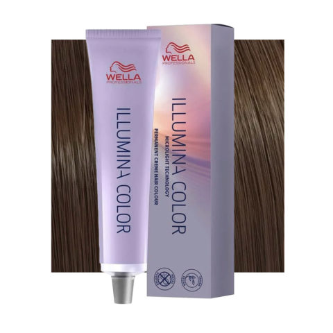 Wella Illumina Color 5/43 Marron Clair Cuivre Doré 60ml - coloration permanente