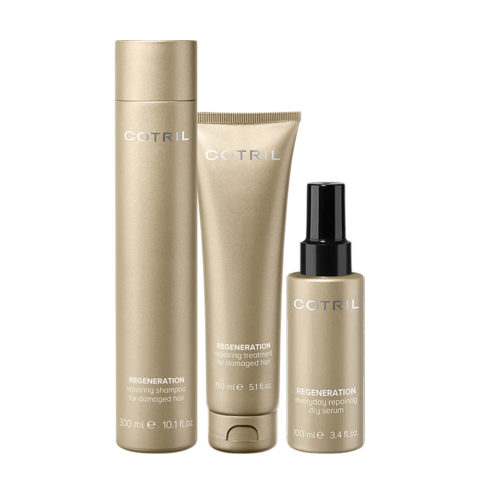Regeneration Repairing Shampoo 300ml Treatment 150ml Everyday Dry Serum 100ml