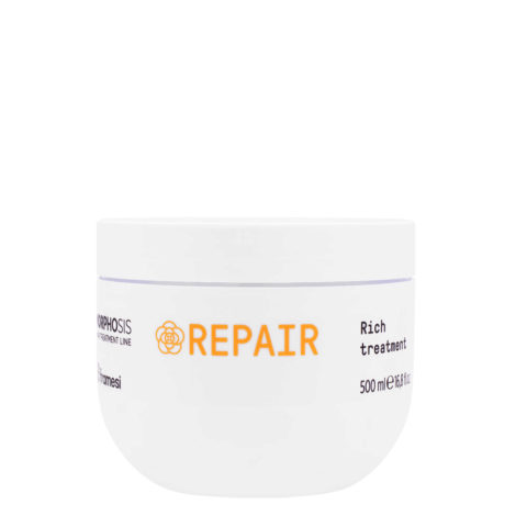Framesi Morphosis Repair Rich Treatment 500ml - masque restructurant pour cheveux abîmés