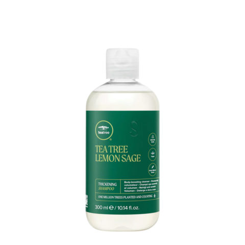 Tea Tree Lemon Sage Thickening Shampoo 300ml - shampooing volumateur