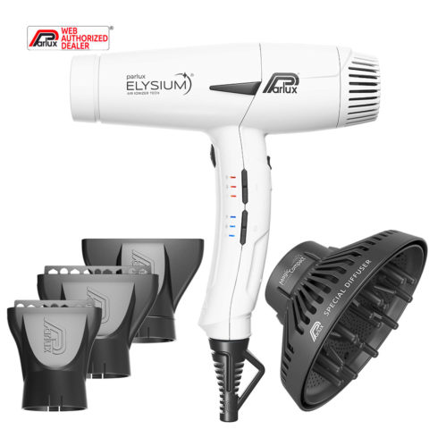 Elysium + Magic Compact Blanc - sèche-cheveux avec diffuseur