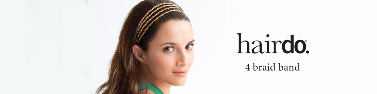 Hairdo 4 Braid Band: bandeaux élastiques pour cheveux